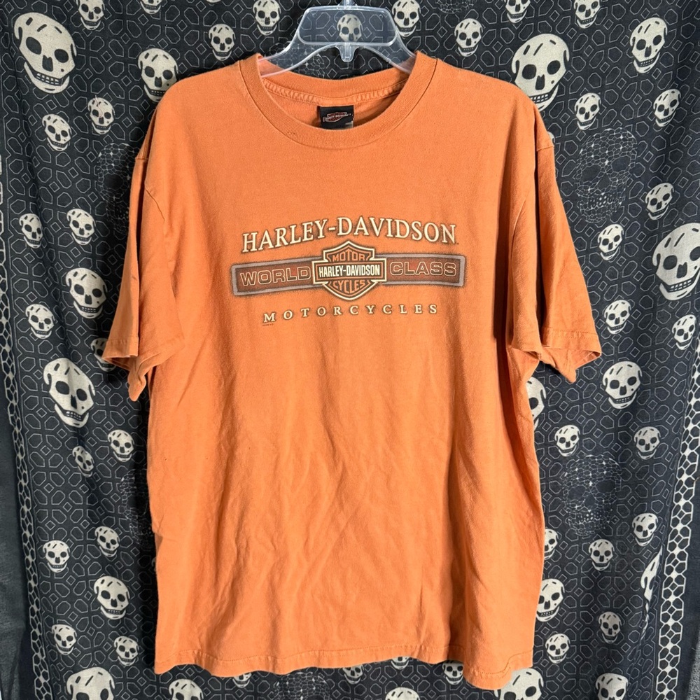 Harley-Davidson Men's Vibrant Orange Tee